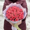 35 коралловых роз Эйс пинк
